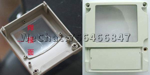 电表PC透明片/ABS塑胶壳超声波焊接机样品