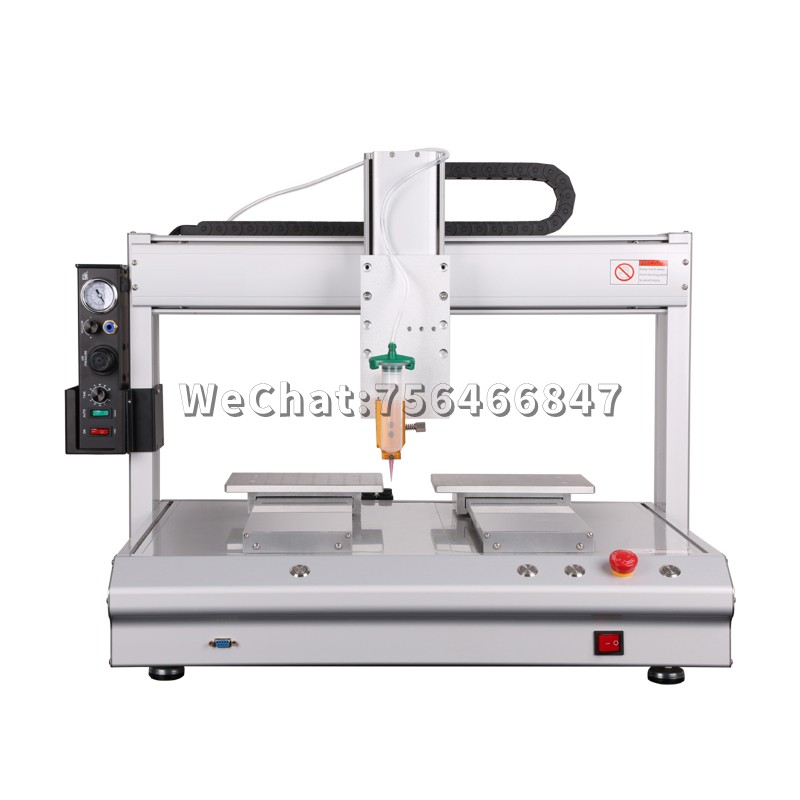Full Automatic 300mm Stroke Glue Dispensing Machine 3 Axis Glue Dispenser for Small-Scale Production